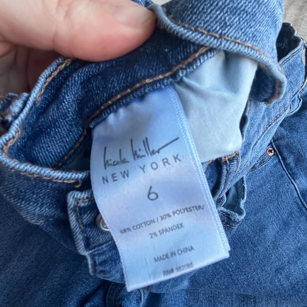 Nicole Miller Blue Boot Cut Jeans - Picture 6 of 8